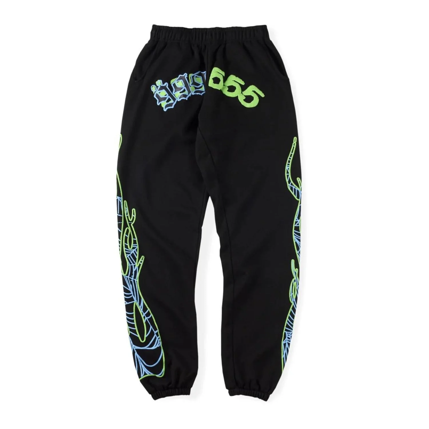 999 Club Spider Young Thug Sweatsuit Black pants