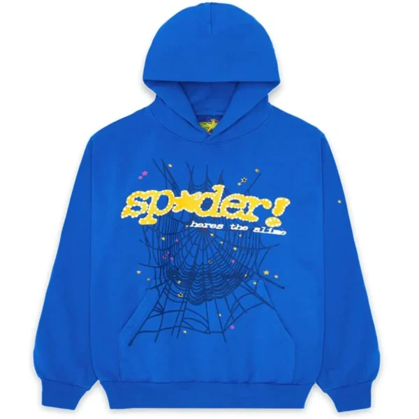 Sp5der TC Sweatsuit Blue hoodie