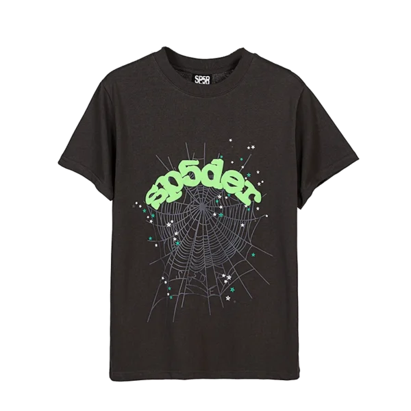 Sp5der T-Shirt Web Dark Grey