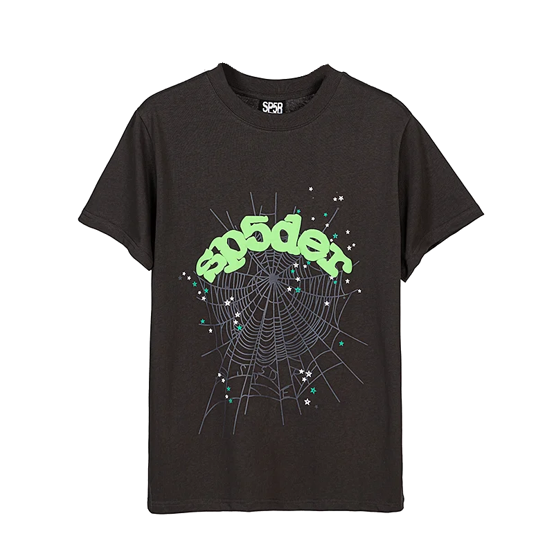 Sp5der T-Shirt Web Dark Grey