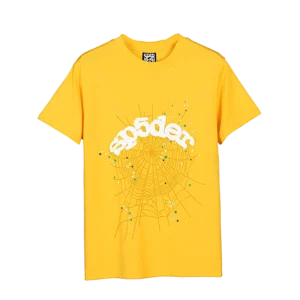 Sp5der T-Shirt Web Yellow