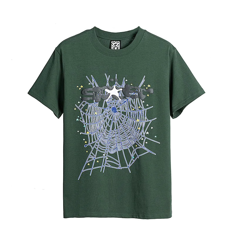 Sp5der T-Shirt SP5 Green