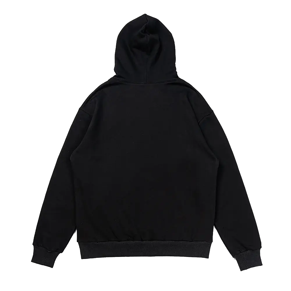 Sp5der hoodie black-red back