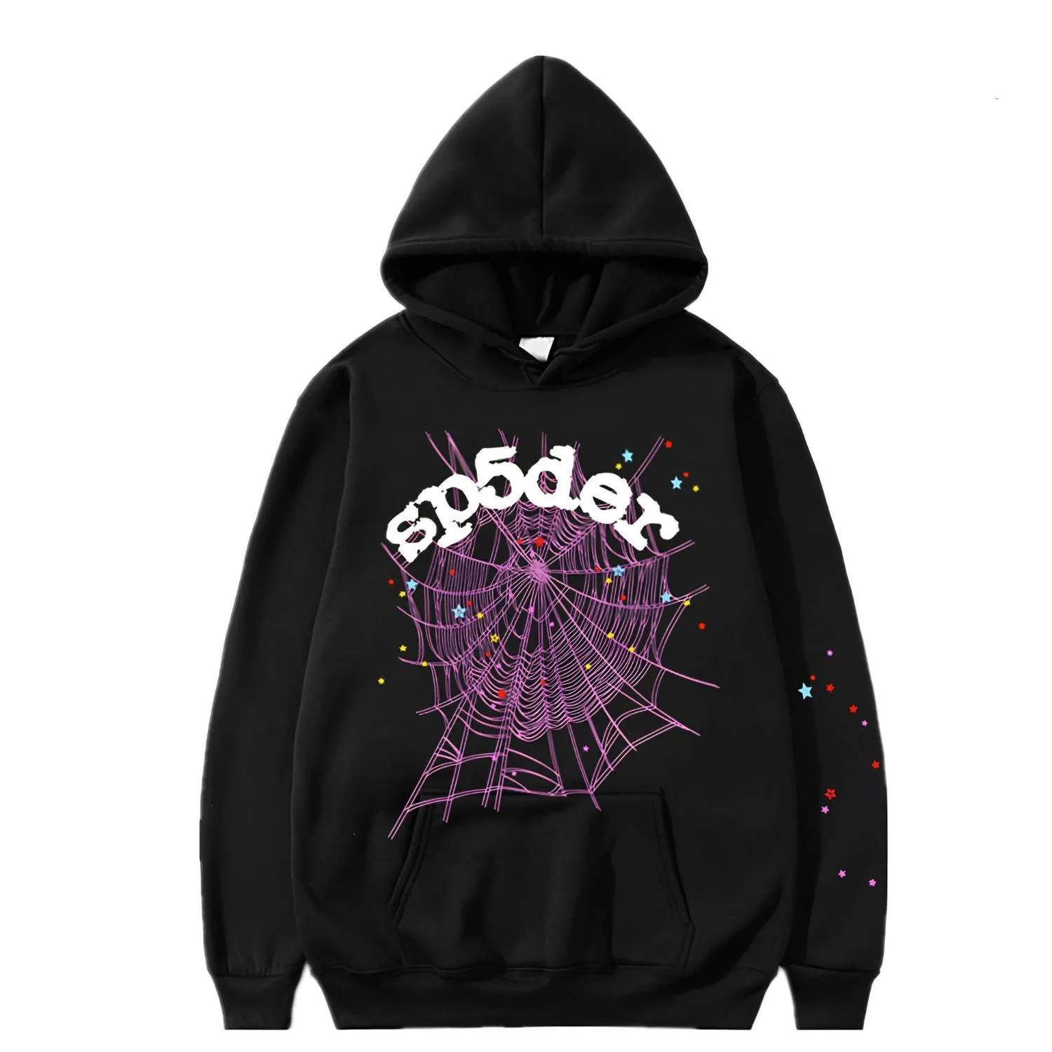 Sp5der Hoodie Worldwide Black