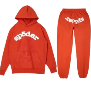 Sp5der Sweatsuit Worldwide Orange