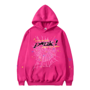 Sp5der Pnk Hoodie Pink
