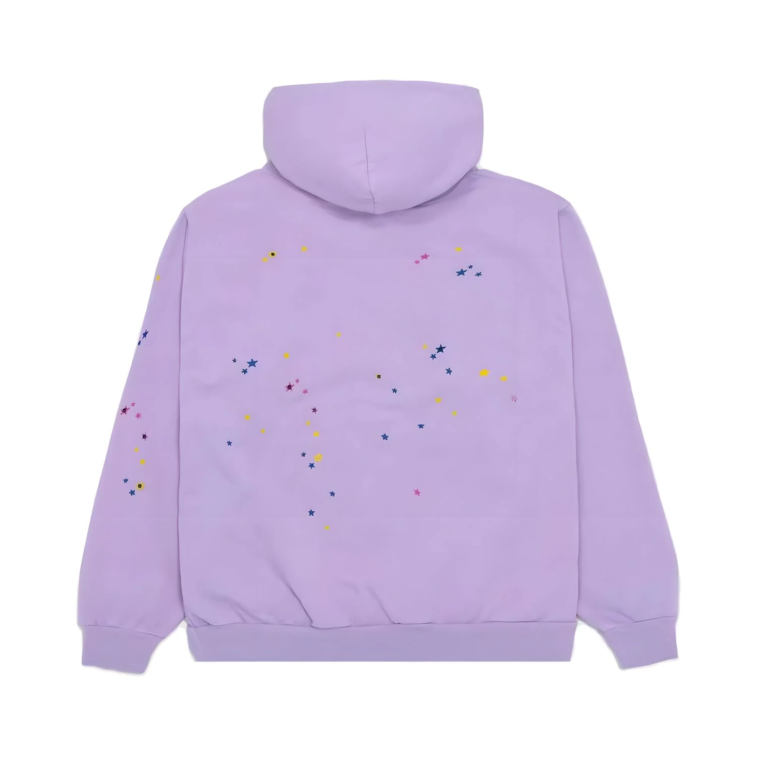 Sp5der Hoodie Purple Acai back