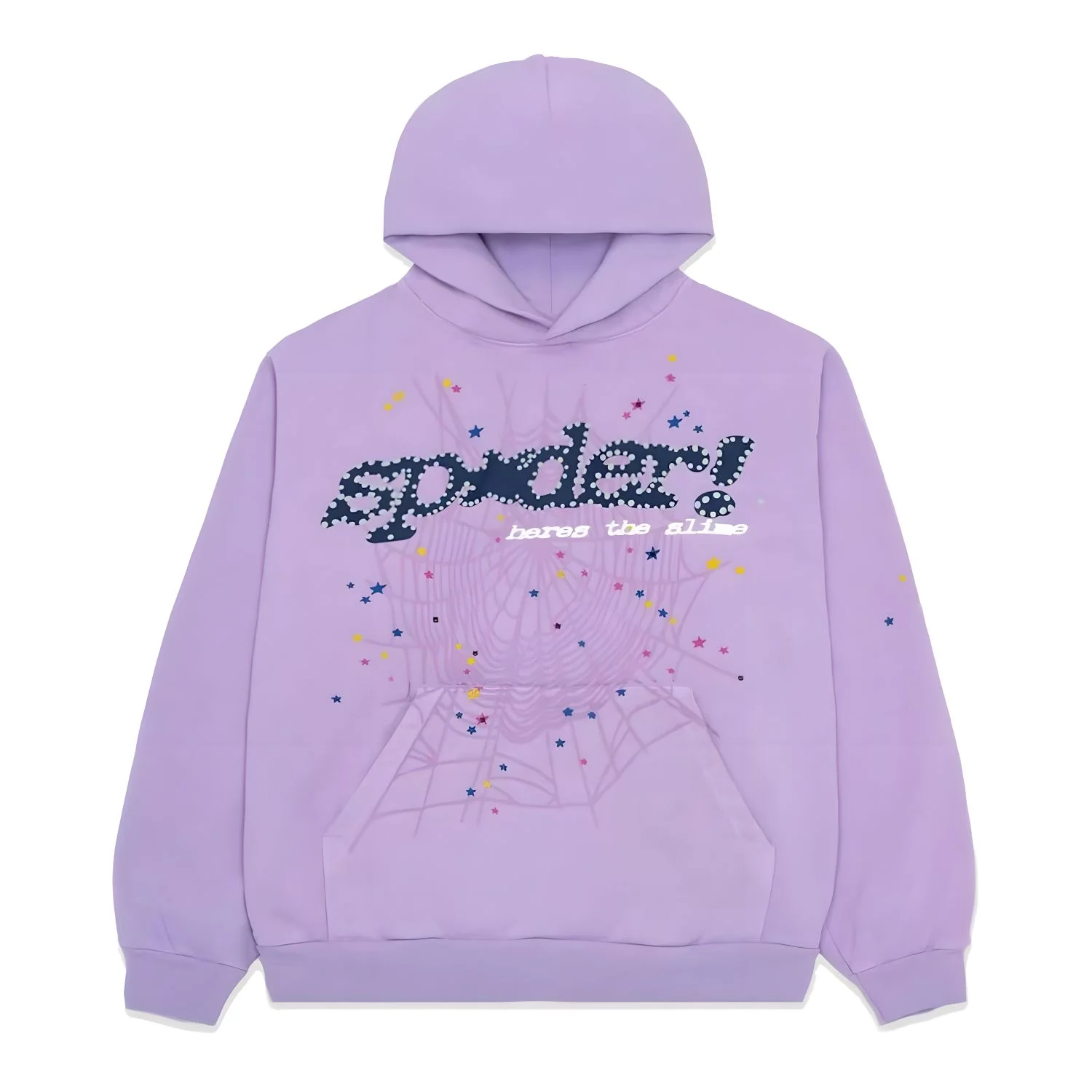 Sp5der Hoodie Purple Acai
