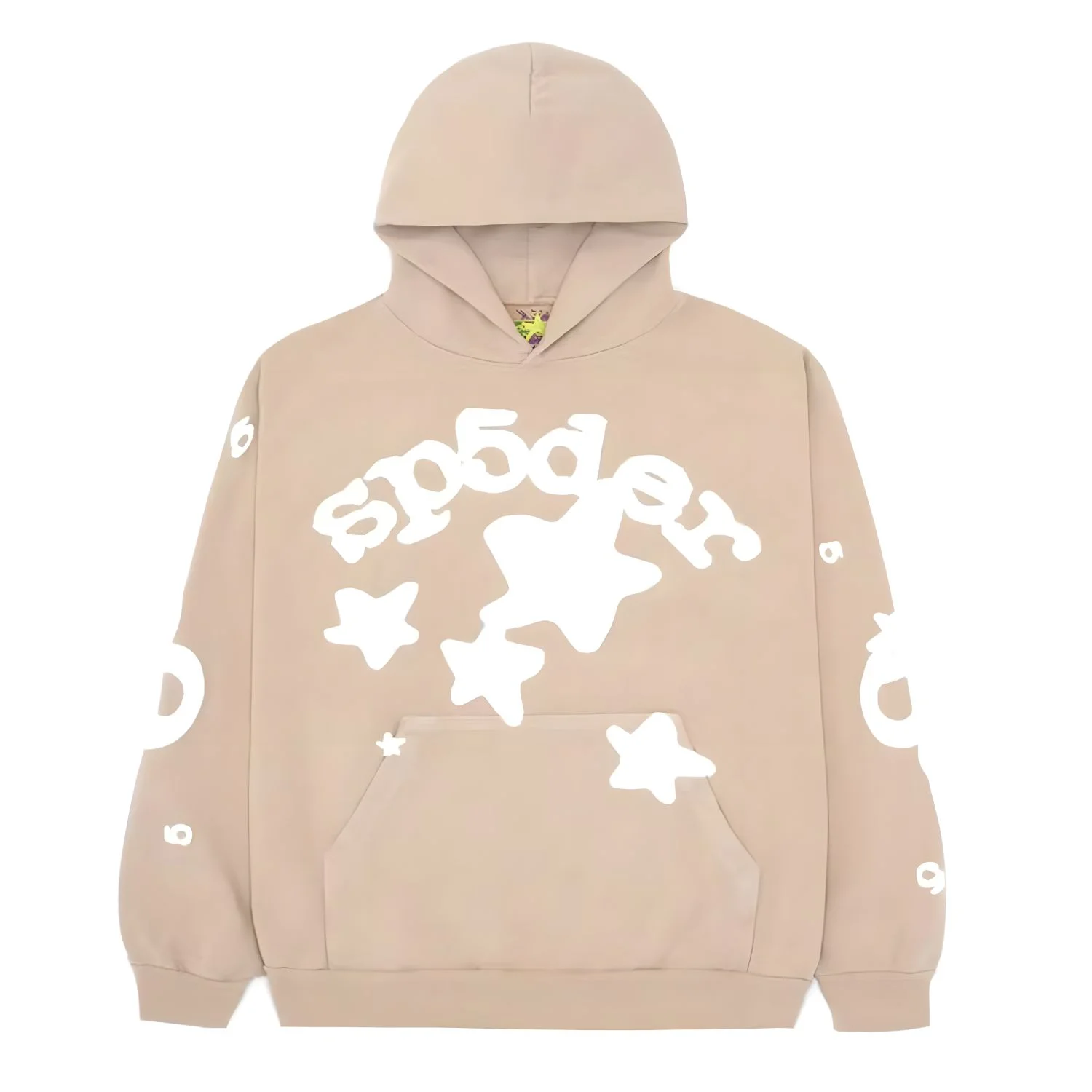 Sp5der Beluga Hoodie Sand