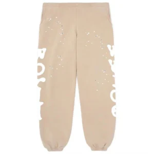 Sp5der Sweatpants Beluga Sand