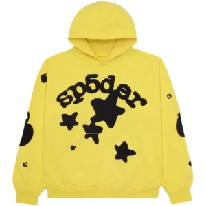 Sp5der Beluga Hoodie Yellow