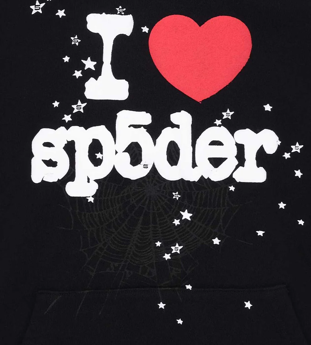 I love sp5der hoodie close