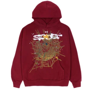 SP5 Maroon Sp5der Hoodie