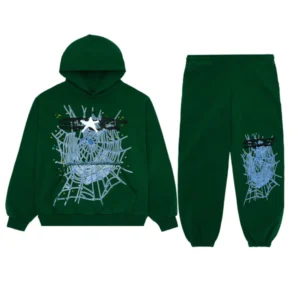 Sp5der Sweatsuit SP5 Hunter Green