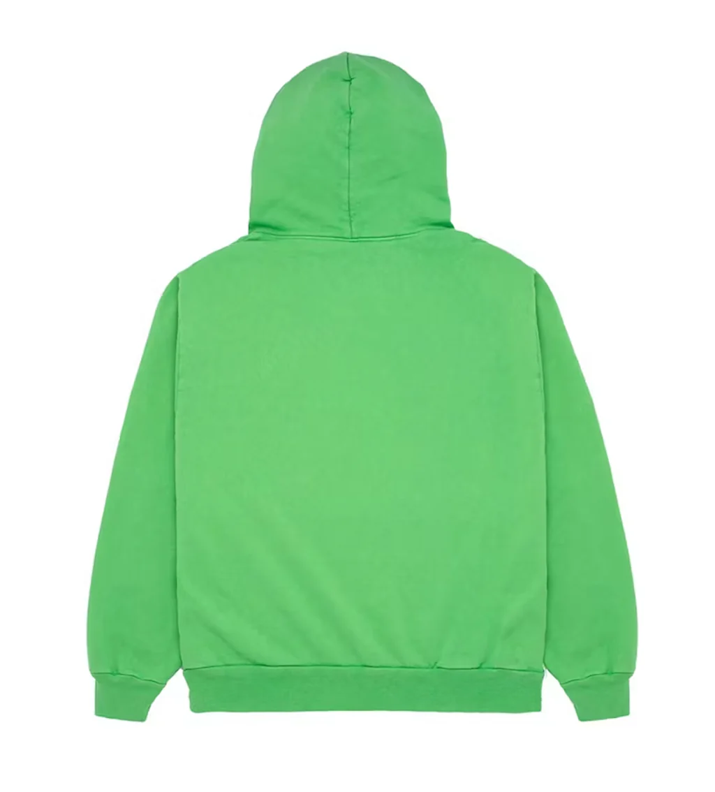 Sp5der Web Hoodie Green back