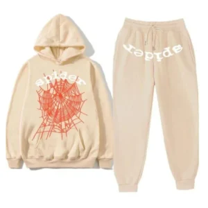 Spider Sweatsuit Web Beige