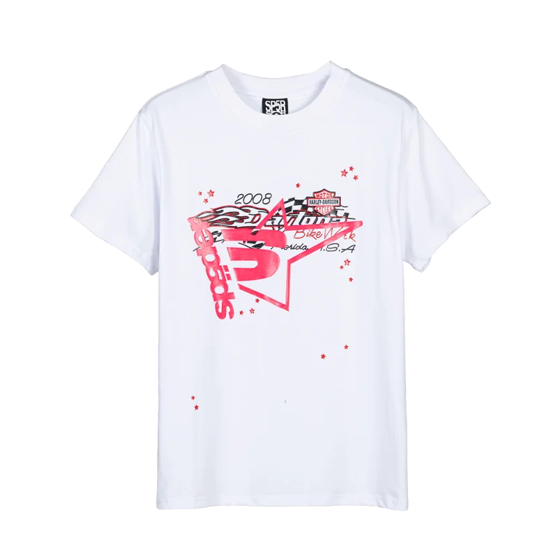 Sp5der T-Shirt SP5 White