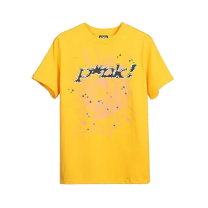 Sp5der T-Shirt P*nk Yellow