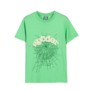 Sp5der T-Shirt Web Green