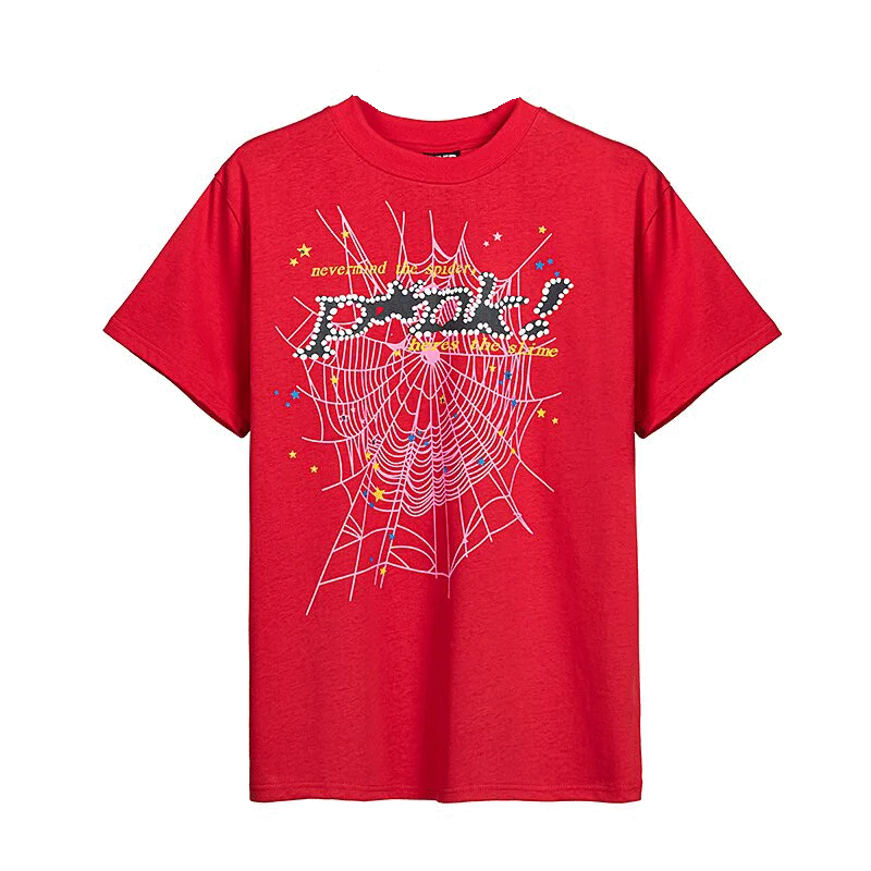 Sp5der T-Shirt P*nk Red
