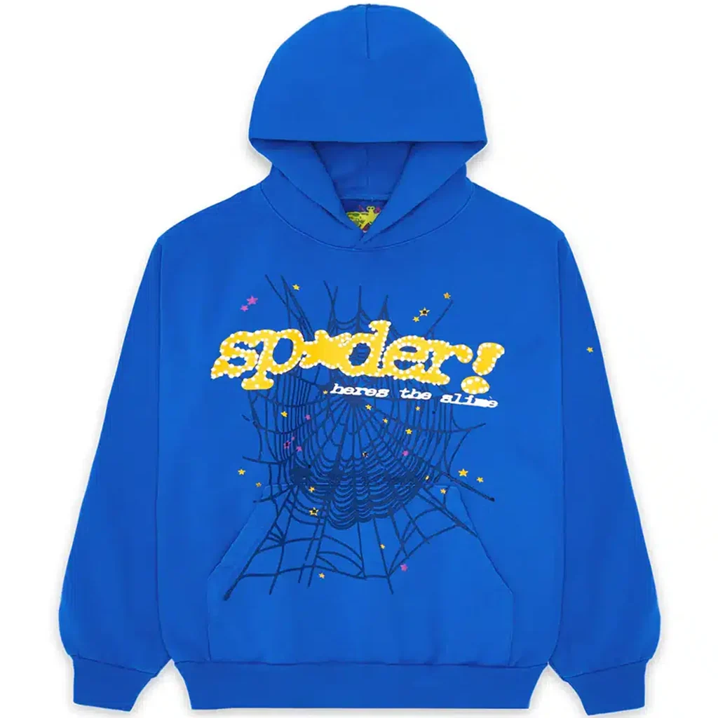Sp5der Hoodie Blue – Blue Spider Hoodie
